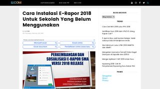 
                            11. Cara Instalasi E-Rapor 2018 Untuk Sekolah Yang Belum ...