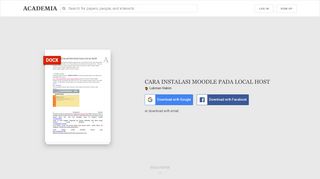 
                            6. CARA INSTALASI MOODLE PADA LOCAL HOST | Lukman Hakim ...