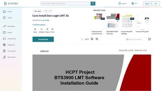 
                            7. Cara Install Dan Login LMT 3G - Scribd