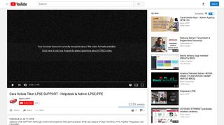 
                            9. Cara Kelola Tiket LPSE SUPPORT - Helpdesk & Admin LPSE/PPE ...