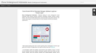 
                            3. Cara Konek Wifi.id Otomatis Dengan Aplikasi Loginner Tanpa Login ...