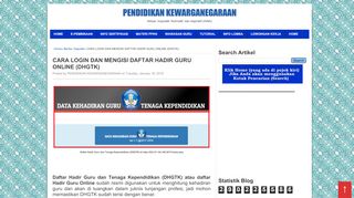 
                            3. cara login dan mengisi daftar hadir guru online (dhgtk) - Aina Mulyana