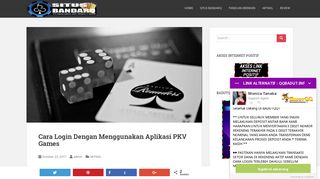 
                            4. Cara Login Dengan Menggunakan Aplikasi PKV Games | Agen ...