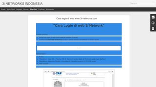 
                            9. Cara login di web www.3i-networks.com | 3i NETWORKS ...