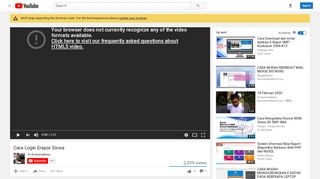 
                            13. Cara Login Erapor Siswa - YouTube