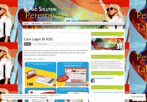 
                            10. Cara Login ID KSEI | K.Nad Solution