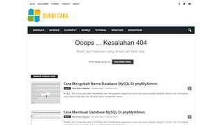 
                            6. Cara Login Ke Dashboard Blog WordPress Tanpa Menggunakan ...