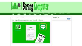 
                            11. Cara Login Line menggunakan Scan Barcode Di Destop