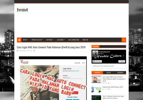 
                            1. Cara Login MAC Auto Connect Pada Halaman @wifi.id yang baru 2018