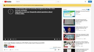 
                            3. Cara Login Modem Indihome ZTE F609 untuk Ganti Password Wifi ...