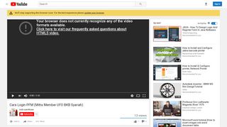 
                            5. Cara Login PFM (Mitra Member UFO BKB Syariah) - YouTube