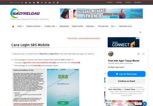 
                            8. Cara Login SRS Mobile - Eazyreload