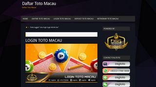 
                            10. cara login togel 4d idn live | Daftar Toto Macau