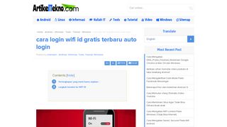 
                            3. cara login wifi id gratis terbaru auto login - Artikel Tekno