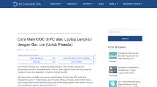 
                            6. Cara Main COC di PC atau Laptop Lengkap + Gambar - Nesabamedia