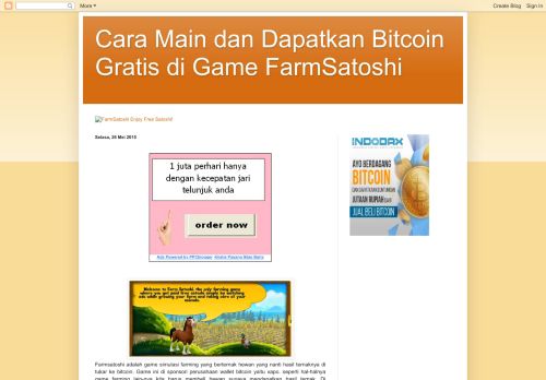 
                            4. Cara Main dan Dapatkan Bitcoin Gratis di Game FarmSatoshi