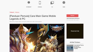 
                            5. Cara Main Game Mobile Legends di PC | Dailysocial