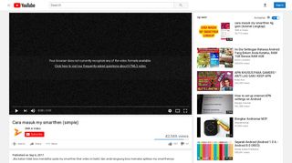 
                            5. Cara masuk my smartfren (simple) - YouTube