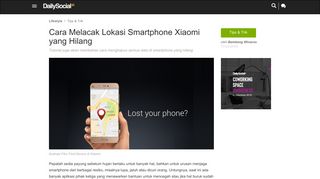 
                            9. Cara Melacak dan Menemukan Lokasi Smartphone Xiaomi yang Hilang