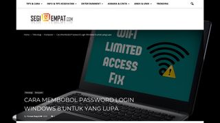 
                            10. Cara Membobol Password Login Windows 8 untuk yang Lupa ...