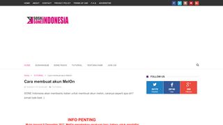 
                            8. Cara membuat akun MelOn - Soshindonesia | Situs SONE Indonesia