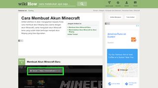 
                            1. Cara Membuat Akun Minecraft - wikiHow