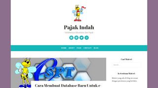 
                            13. Cara Membuat Database Baru Untuk e-SPT Masa PPh 21-26 – Pajak ...