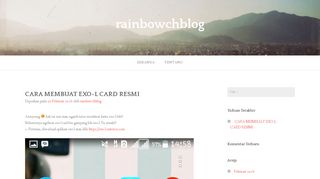 
                            6. CARA MEMBUAT EXO-L CARD RESMI – rainbowchblog