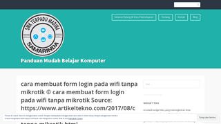 
                            1. cara membuat form login pada wifi tanpa mikrotik © cara membuat ...