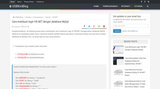 
                            6. Cara membuat login VB.NET dengan database MySql - USBKiriBlog