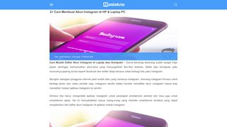 
                            12. Cara Membuat / Mendaftar Instagram Di Laptop Komputer (PC ...