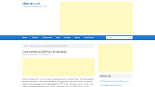 
                            11. Cara membuat SSH key di Windows - idnetter.com