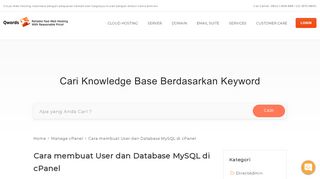 
                            12. Cara membuat User dan Database MySQL di cPanel | Qwords.com ...
