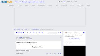 
                            13. cara membuka bisnis travel - Page 4 | KASKUS