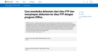 
                            8. Cara membuka dokumen dari situs FTP dan menyimpan dokumen ke ...