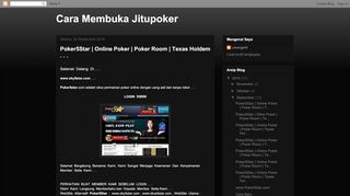 
                            10. Cara Membuka Jitupoker: Poker5Star | Online Poker | Poker Room ...