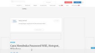 
                            9. Cara Membuka Password Wifi, Hotspot, Wireless oleh haziq rahmat ...