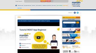 
                            7. Cara Menampilkan Composite Screen pada ... - Mandiri Sekuritas