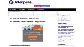 
                            11. Cara Mendaftar Affiliasi di Lazada Dengan Mudah | Media Bisnis ...