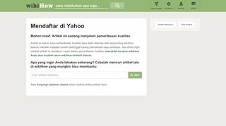 
                            12. Cara Mendaftar di Yahoo - wikiHow