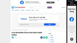 
                            6. Cara Mendaftar Driver Dan Akun Gojek Online | Utopicomputers