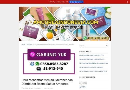 
                            12. Cara Mendaftar Menjadi Member dan Distributor Resmi Sabun ...