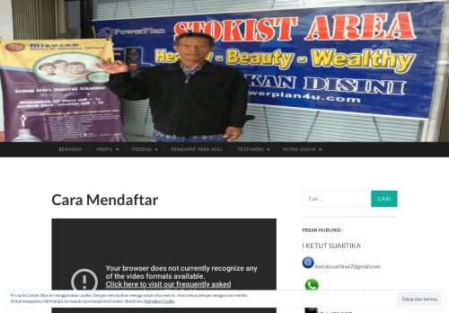 
                            11. Cara Mendaftar | SOLUSI SEHAT|SUKSES|ALAMI