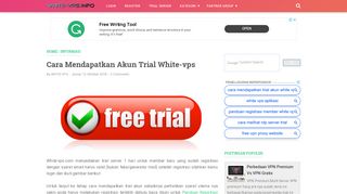 
                            3. Cara Mendapatkan Akun Trial White-vps | WHITE-VPS.INFO