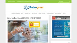 
                            3. Cara Mendapatkan USERNAME & PIN INTERNET | Pulsagram ...