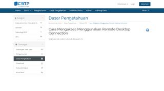 
                            3. Cara Mengakses Menggunakan Remote Desktop Connection - Dasar ...