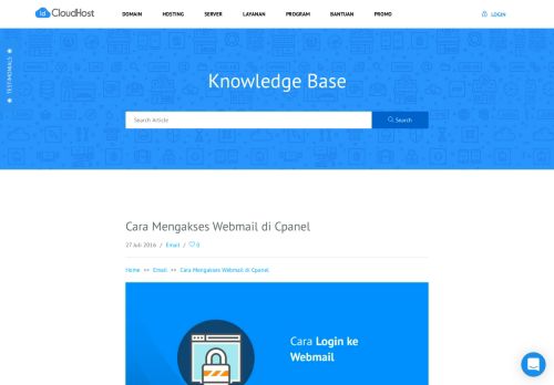 
                            10. Cara Mengakses Webmail di Cpanel | IDCloudHost