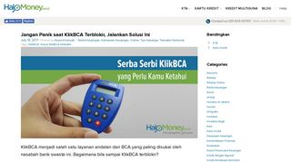 
                            6. Cara Mengatasi KlikBCA yang Terblokir Dalam Waktu Singkat