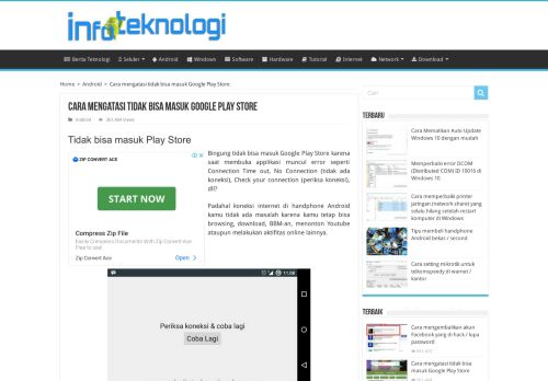 
                            13. Cara mengatasi tidak bisa masuk Google Play Store - Info Teknologi