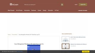 
                            8. Cara Mengatasi Windows XP Tidak Bisa Log On